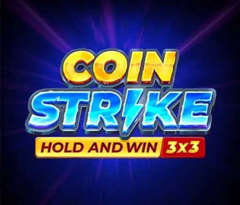Coin Strike: Hold and Win online game logo by Playson on 5gringo.eu